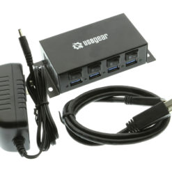 USBG-4P3SW USB 3.0 4 port hub pkg