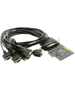 PCIe RS232 Add on Card and Cable