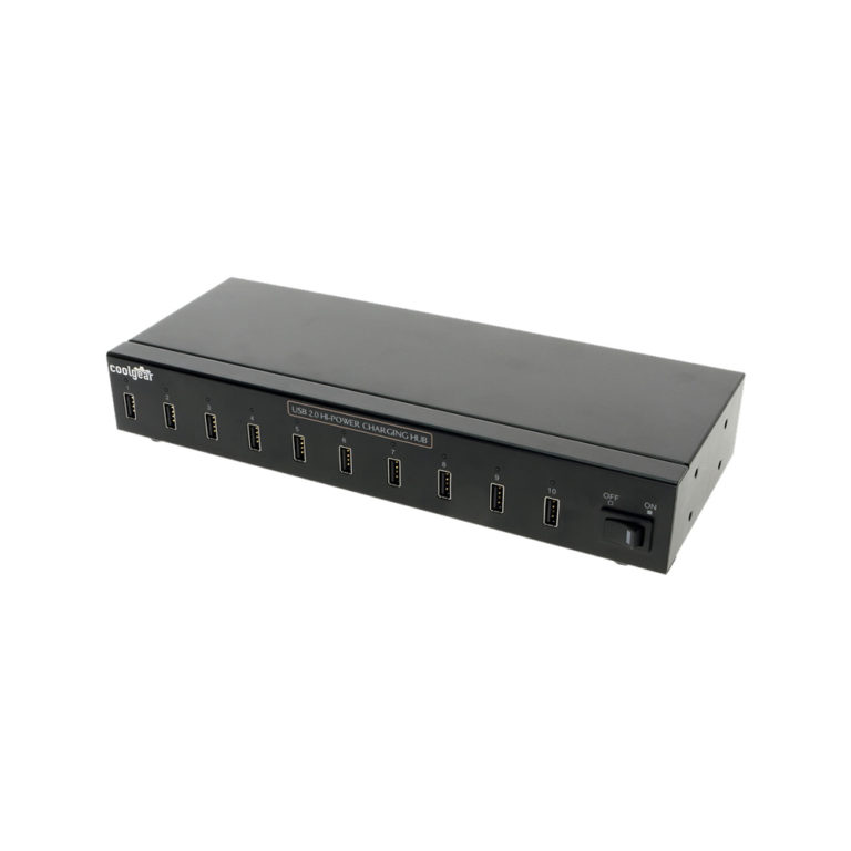USB High Power 10 port 2.4A charging hub