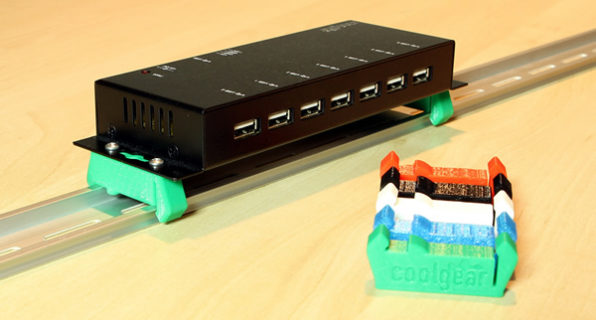 Din Rail Clip CoolGear 3D Printed - Coolgear