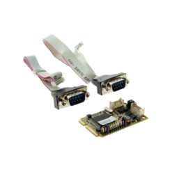 Mini PCIe with DB9 Connectors