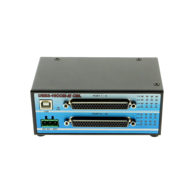 16 port compact RS232 serial adapter