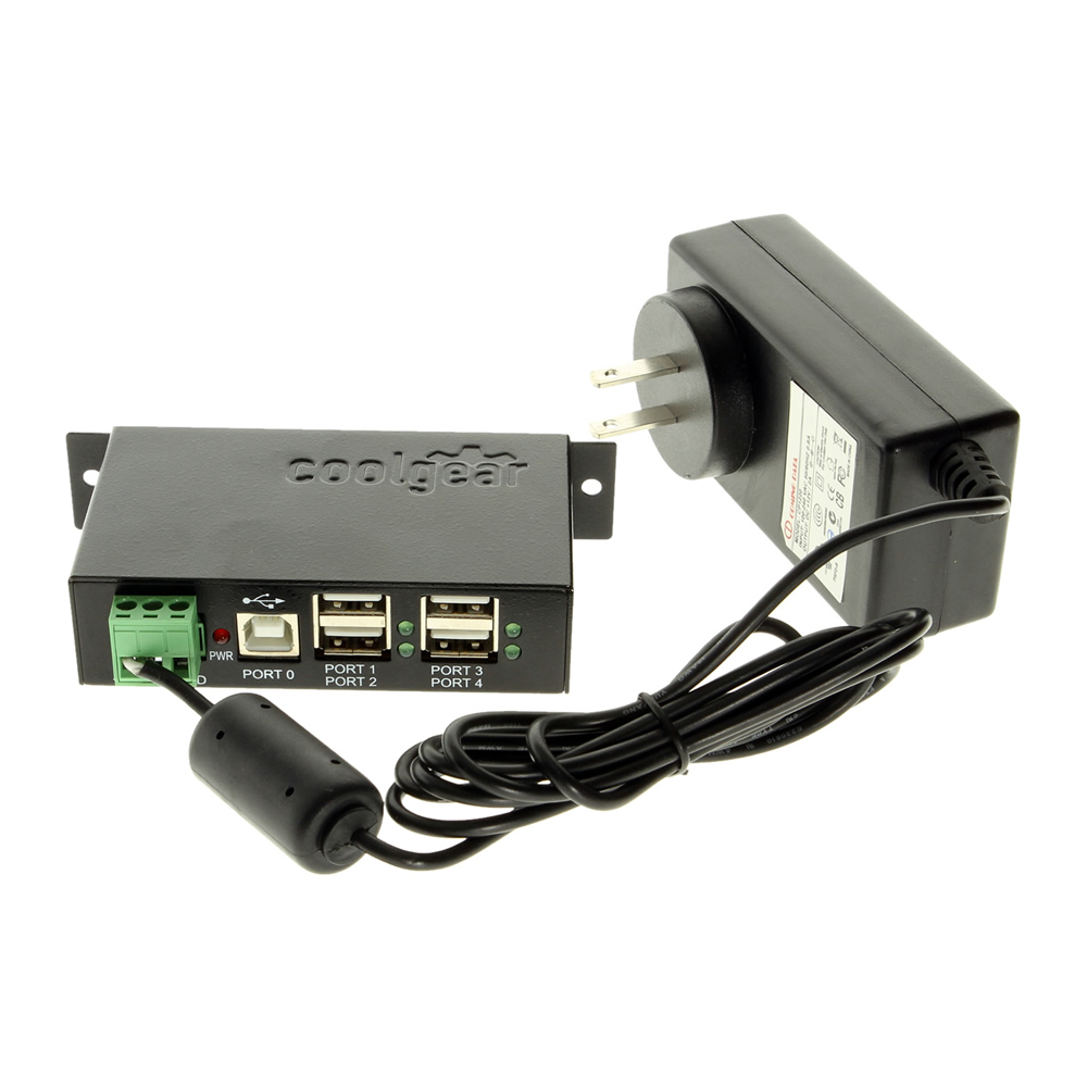 Usb hub with power supply online