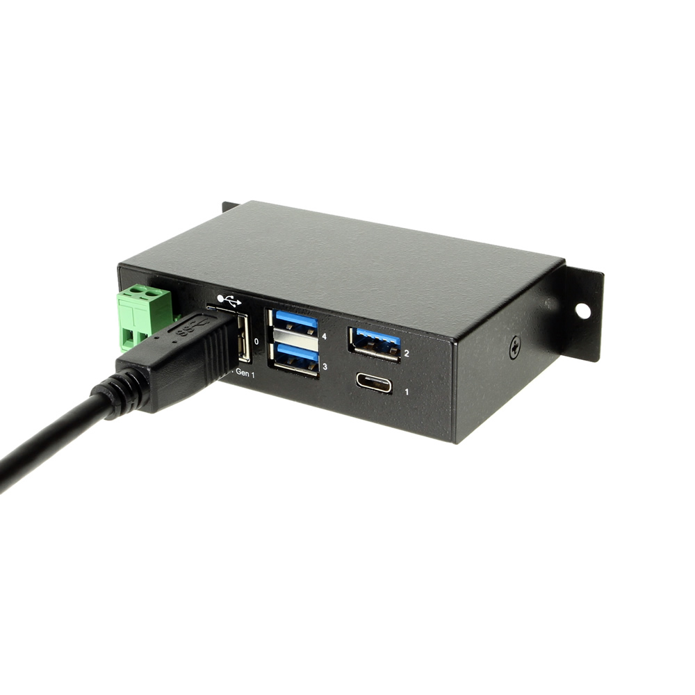 10 Port USB 3.2 Gen 1 Industrial Wide Temperature Range Hub - Coolgear