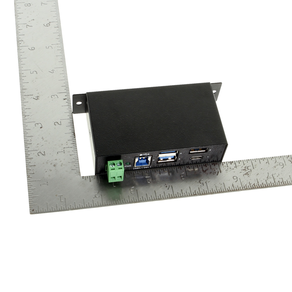10 Port USB 3.2 Gen 1 Industrial Wide Temperature Range Hub - Coolgear