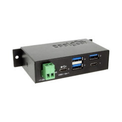 4 Port USB 3.2 Gen 1 Mini High-Power Hub w/ Port Status LEDs USB 3.0 Mini Hub