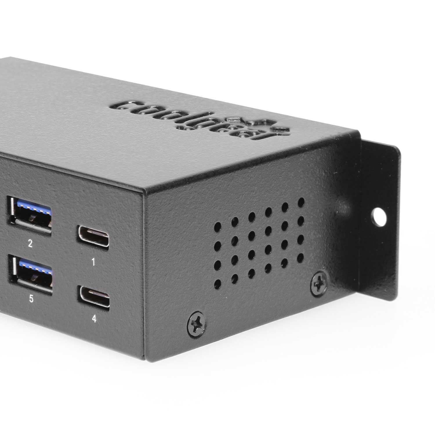 7 Port USB 3.2 Gen 1 Type-C Hub w/ ESD Surge Protection