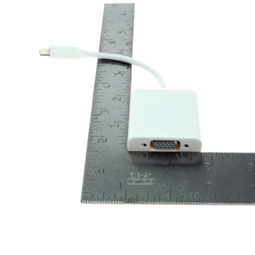 USB C to VGA Adapter Size