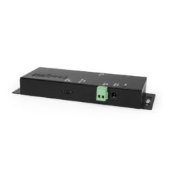 4 Port USB 3.2 Gen 1 Type-C Power Delivery Hub w/ ESD Surge Protection & Screw Locking Ports