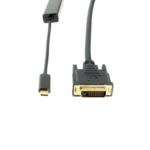 USB C to DVI connections