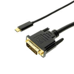 USB C to DVI adapter cable connectors