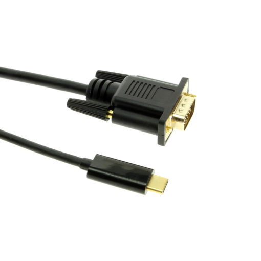 USB C reversible connector gold plated