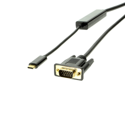 USB C to high resolution VGA adapter