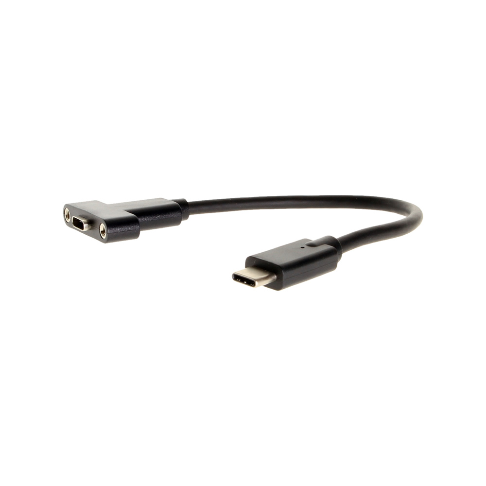 USB-A 3.2 Gen 1 to USB-C M/F Adapter, Black – ProXtend