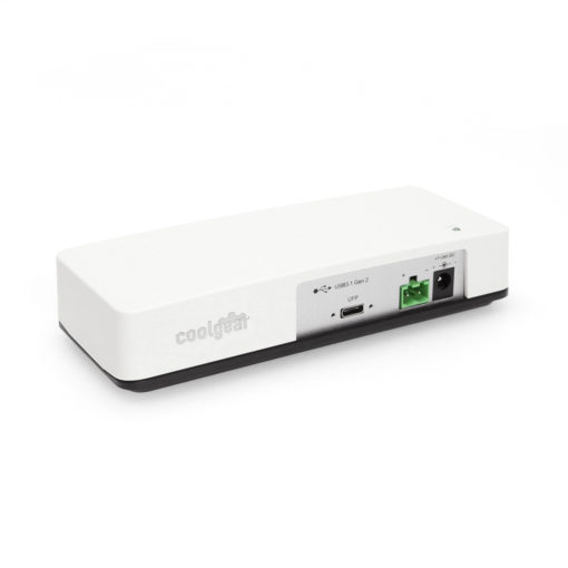 4 Port USB 3.2 Gen 2 Type-C Hub w/ Screw-Locking Ports & Status LEDs