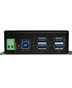 USB 3.1 4 Port Mountable Hub or Charger with 2A Per Port and ESD Protection