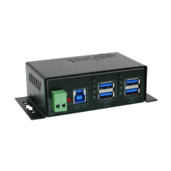 4-Port USB 3.2 Gen 1 Mountable Hub or Charger with 2A Per Port and ESD Protection