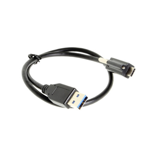 USB 3.0 Single Screw Lock TypeA to C Cable 5GB Data 3A Power Coolgear