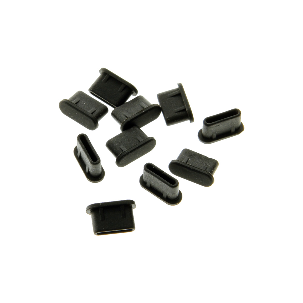 USB Type-C Female Port Silicon Rubber Anti-Dust Plug