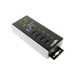 4 Port USB 3.2 Gen 1 Mini High-Power Hub w/ Port Status LEDs USB 3.0 Mini Hub