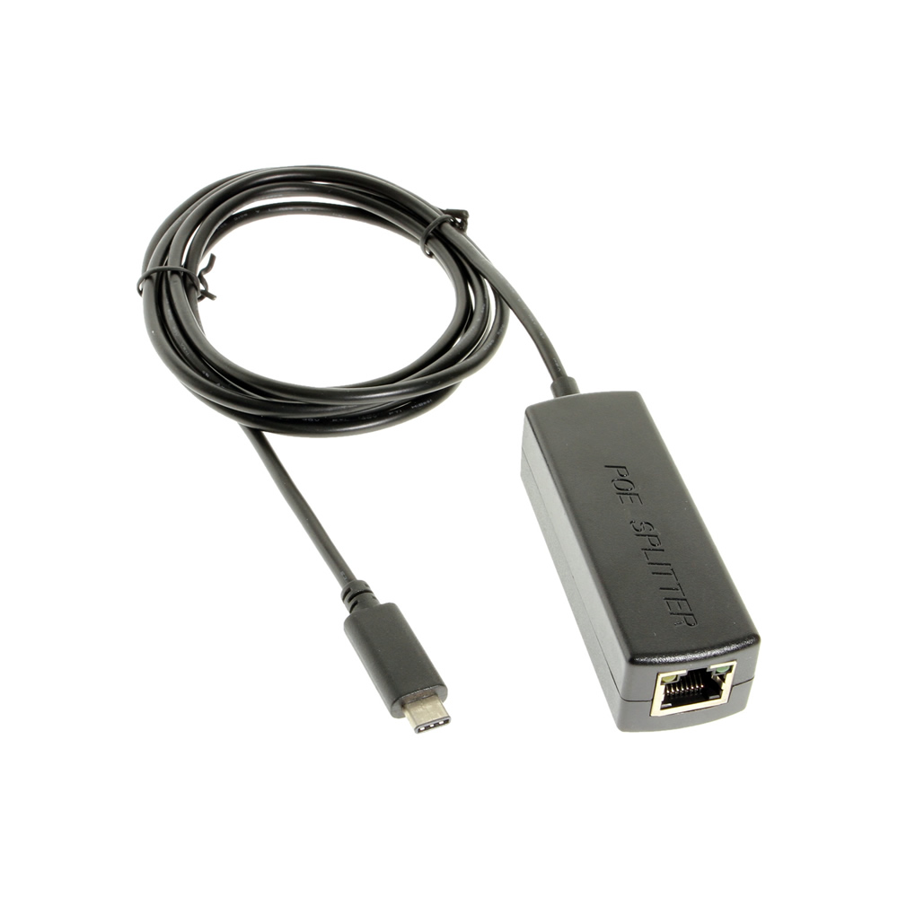 90W USB Type-C High Power PoE Splitter - Powering 802.3bt 4 PD Devices - Coolgear