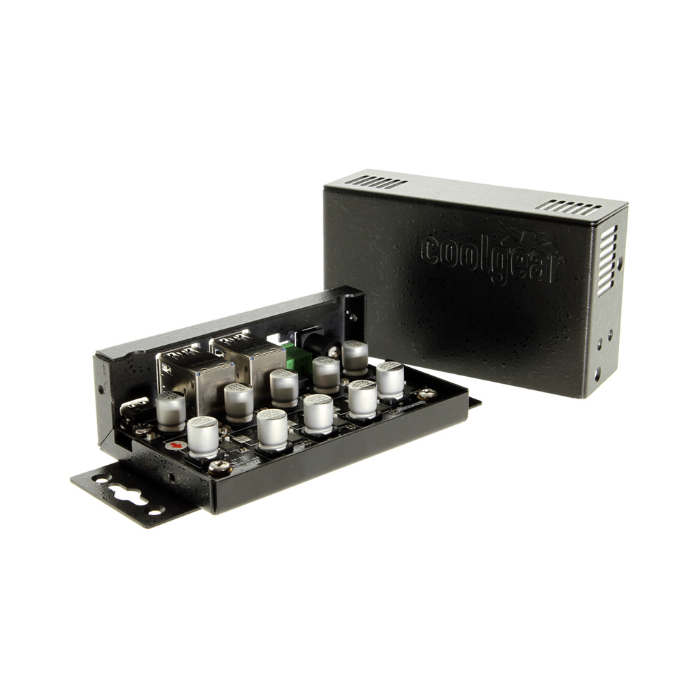 88watt USB Charger with Four USBA Type & One USBC Port, Supports PD 2