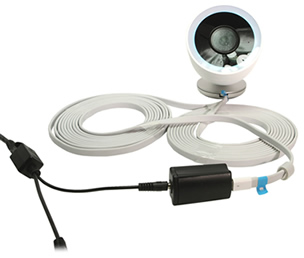 Nest Cam IQ connected to PoE Extender Kit