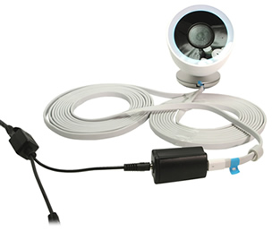 Nest Cam IQ connected to PoE Extender Kit