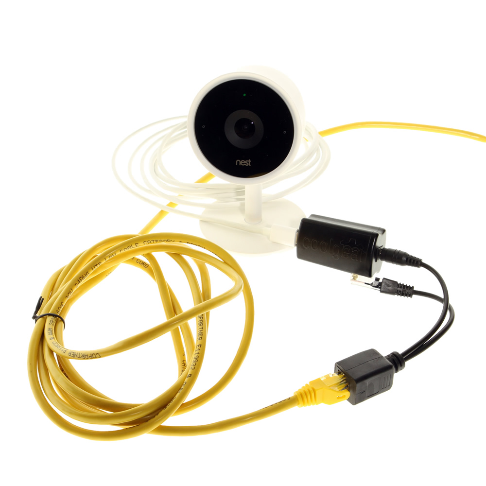 Nest Cam IQ Extender Kit USB C PD to Passive PoE Extends up to 100m