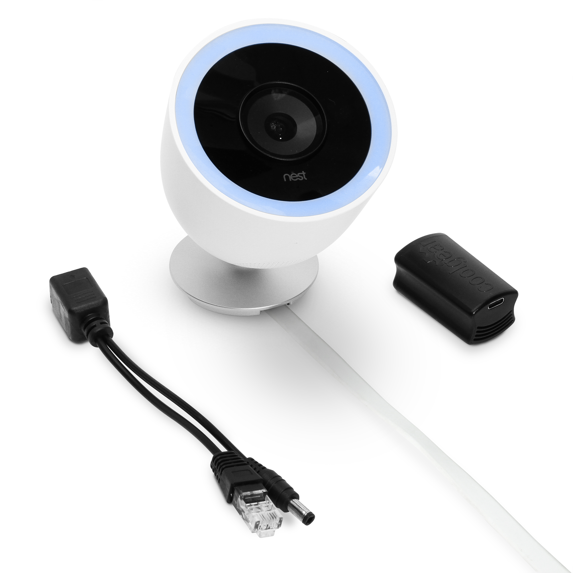 Nest Cam IQ Extender Kit USB C PD to Passive PoE Extends up to 100m