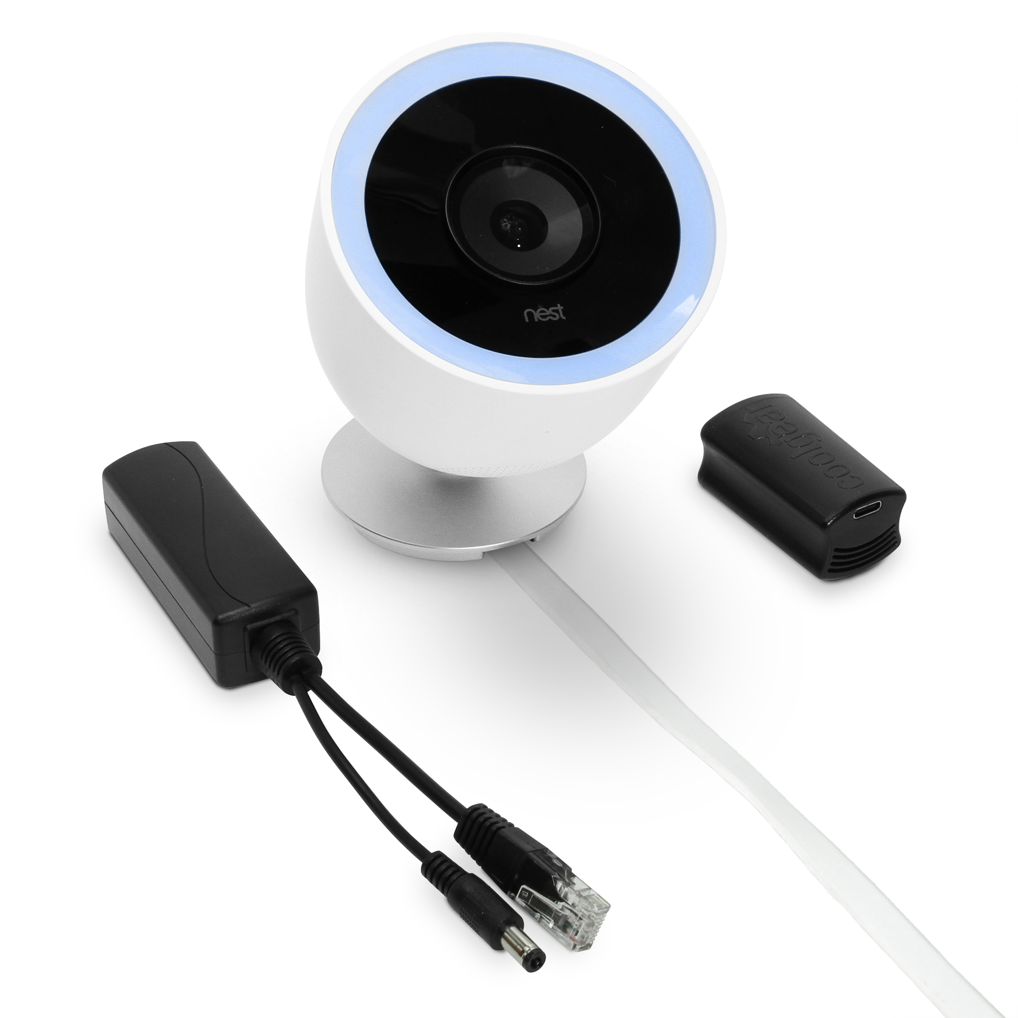 Nest Cam IQ Active POE to USB Type C PD adapter extend up to 100M with