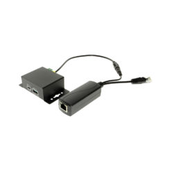 Gigabit IEEE 802.3af/at PoE Injector (12v) - Coolgear