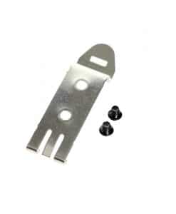 Din Rail Clip with 3 Prong Metal Catch for Din Rail Mounting