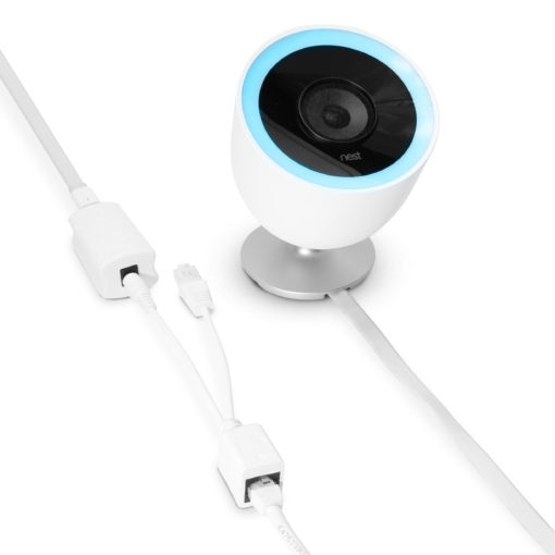 Nest Cam IQ Extender Kit – USB C PD to Passive PoE- Extends up to 100m (white colored version)