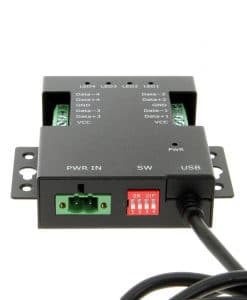 USB to RS485 4 port adapter DIP switches