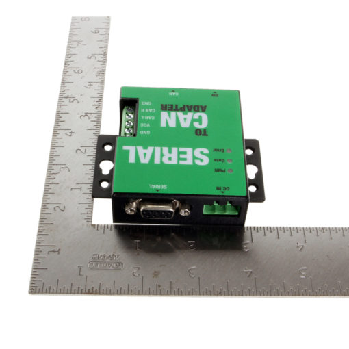 Serial RS232 CAN Bus Adapter Size