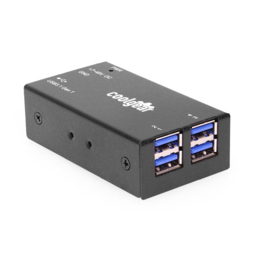 4 Port USB 3.2 Gen 1 Micro Hub w/ Variable Voltage & ESD Surge Protection