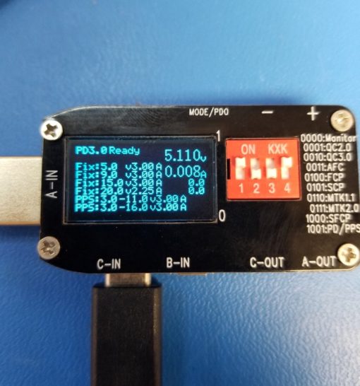 45W DC to USB-PD 3.0 Power with PPS Support | variable voltage 7~30Vdc