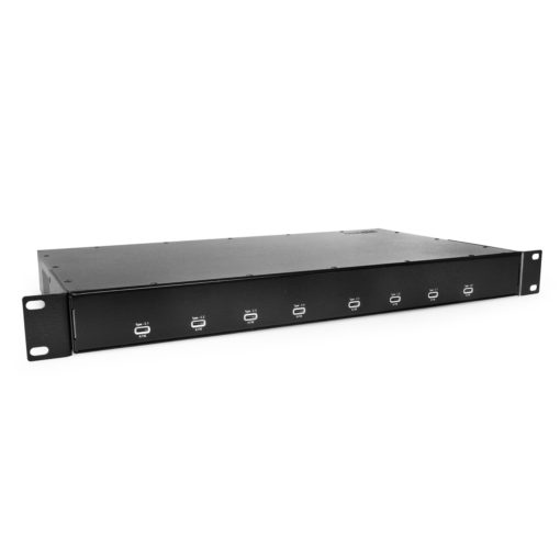 8 Port Type C PD 360Watt Charging station 1U