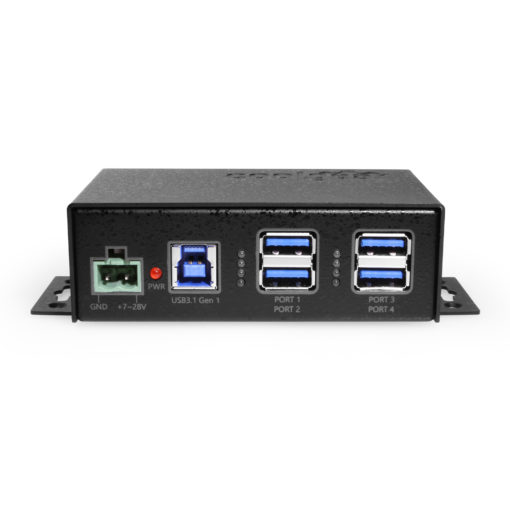 CG Labs 4 Port USB 3.2 Gen 1 Hub w/ ESD Surge Protection & Port Status LEDs