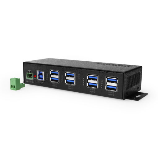 7 Port USB 3.2 Gen 1 Hub w/ High Power Charging Port & Port Status LEDs