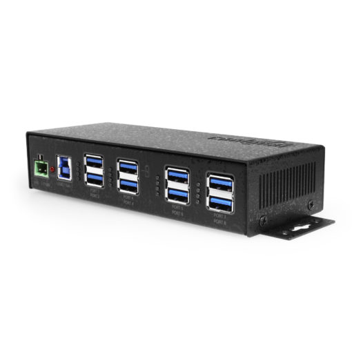 7 Port USB 3.2 Gen 1 Hub w/ High Power Charging Port & Port Status LEDs