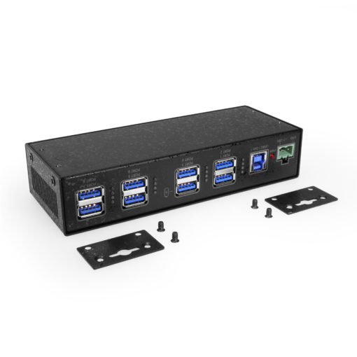 7 Port USB 3.2 Gen 1 Hub w/ High Power Charging Port & Port Status LEDs