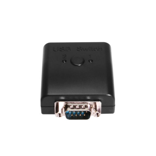 2 Port USB 2.0 to RS 232 Manual Switch FTDI Chipset