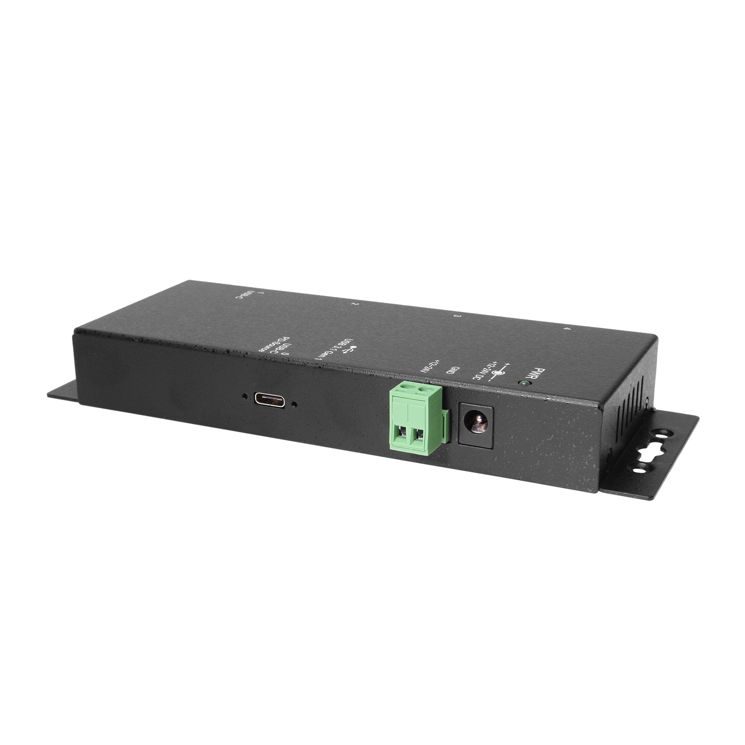 4 Port USB 3.2 Gen 1 Type-C Delivery Hub w/ ESD Surge Protection USB-C Upstream - Coolgear