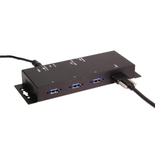 4 Port USB 3.2 Gen 1 Type-C Power Delivery Hub w/ ESD Surge Protection & USB-C Upstream