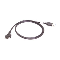 USB 3.2 Gen 1 Type-C to A Dual Screw Lock Cable 5GB Data 3A Power