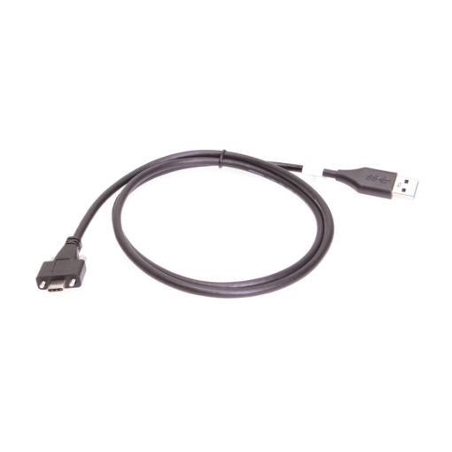 3ft (1m) USB 3.2 Gen 1 Type-C to A Dual Screw Lock Cable 5GB Data 3A Power