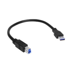 1ft USB 3.2 Gen 1 Type-A to Type-B SuperSpeed Cable A to B SuperSpeed