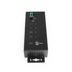 4 Port USB 3.2 Gen 1 Type-C Hub w/ ESD Surge Protection & Screw Locking Ports